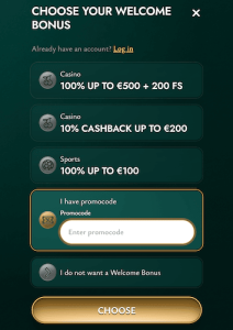 cashed casino promo code