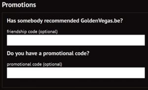 golden vegas promotional code